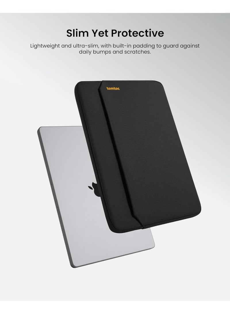 Tomtoc Light-A18 13-Inch Laptop Sleeve Case for MacBook Air M4/M3/M2/M1 | Slim Shockproof Protective Laptop Bag for MacBook Pro, Surface Pro & Dell XPS | Water-Resistant Travel Sleeve - Image 2