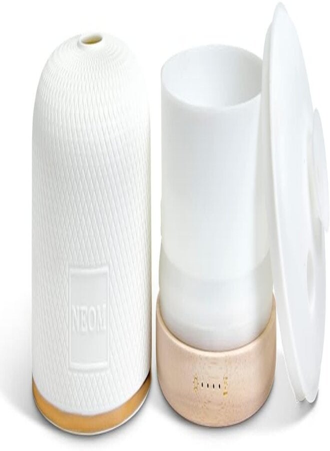 NEOM NEOM – Wellbeing Pod Luxe | Premium Ultrasonic Essential Oil Diffuser | Ceramic Cover, Remote Control, LED Light & Timer | Aromatherapy Diffuser | Home Fragrance…  - Image 2