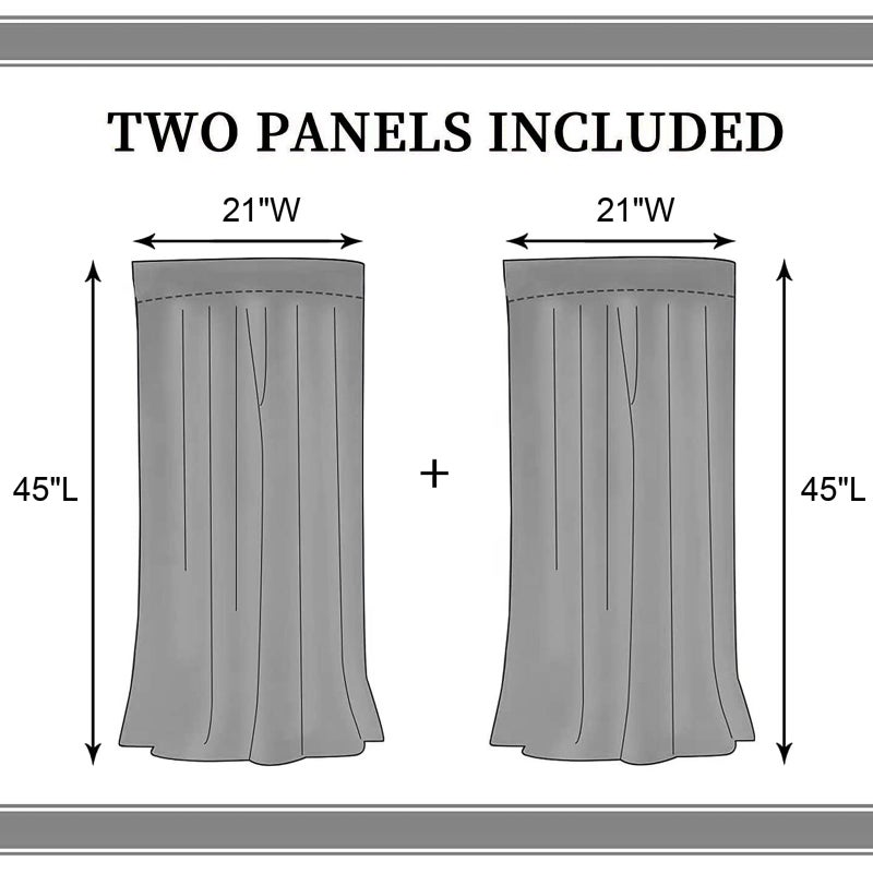 TKUYO Rustic Wooden Curtains, Farmhouse Western Wood Barn Door Cabin Plank Board Barnwood Garage Gate Vintage Country Blackout Window Treatment Drapery for Bedroom Living Room Bathroom Kitchen, 42"x45" Inch - Image 5