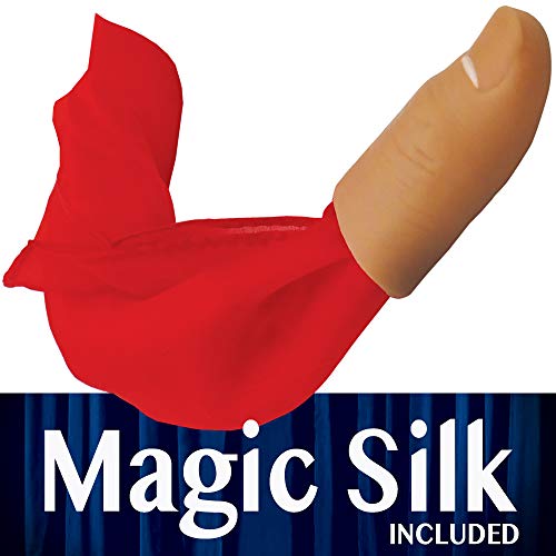 Magic Makers Trick Thumb Tip with Red Silk - Reality Thumbtip Edition - Image 2