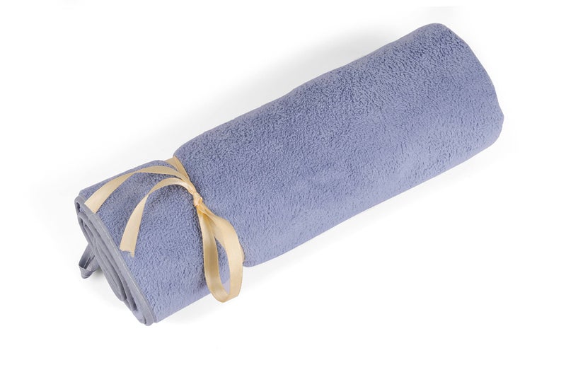 Glivary Microfiber Towels for Bath-Soft Towel with Hook Quick Dry Super Absorbent-Bath Towel for Men and Women(70 x 140 cm) (Greenish Blue/Dark Blue) - Image 2