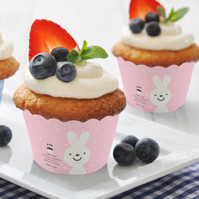 Small Non Stick Baking Cups 100pcs Paper Muffin Liners For Cake Dessert Home Kitchen - Image 5