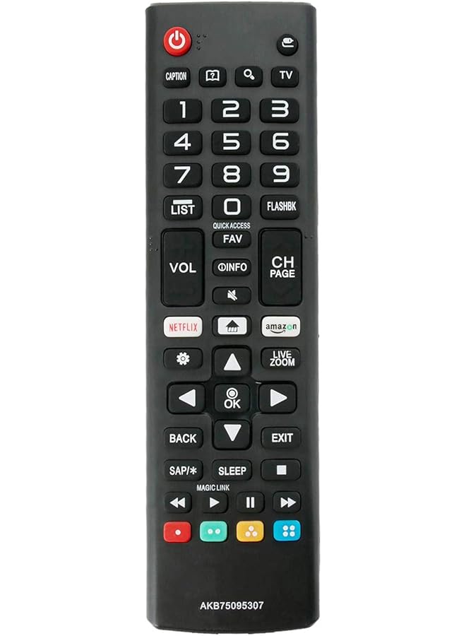 New AKB75095307 Replace Remote Control for LG LED LCD TVs 32LJ550B 32LJ550M 43LJ5500 43LJ550M 43LJ5550 43UJ6050 43UJ6200 43UJ6300 43UJ6350 43UJ6500 43UJ6560 49LJ5500 49LJ550M 49LJ5550