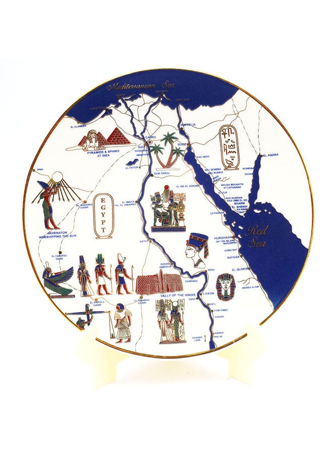 immatgar pharaonic Decorative plate ancient Egyptian souvenirs gifts from Egypt Pharaohs (Map - Circular - 15 CM) - pzsku/Z919F3C7DD5383BF7543EZ/45/_/1721127860/b527e217-6192-4f75-be2f-656afb9d69e5