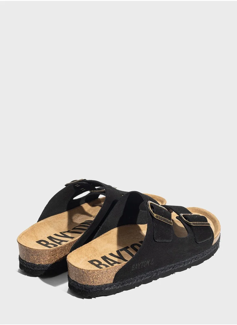 BAYTON Benalla Double Strap Platform Sandals
