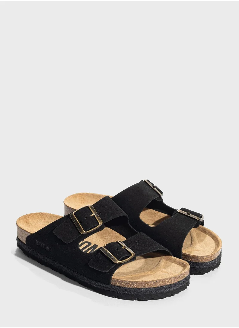 BAYTON Benalla Double Strap Platform Sandals