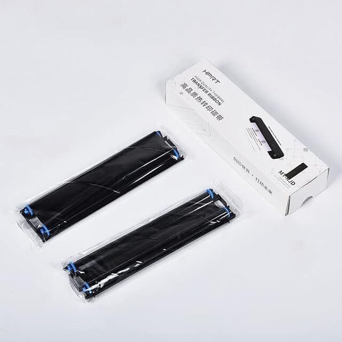 SPECIAL RIBBON THERMAL TRANSFER RIBBON - SPECIAL RIBBON THERMAL TRANSFER RIBBON WITHOUT INK FOR HPSRT MT800 MT800Q BLACK (1BOX 2 RIBBON) - Image 1