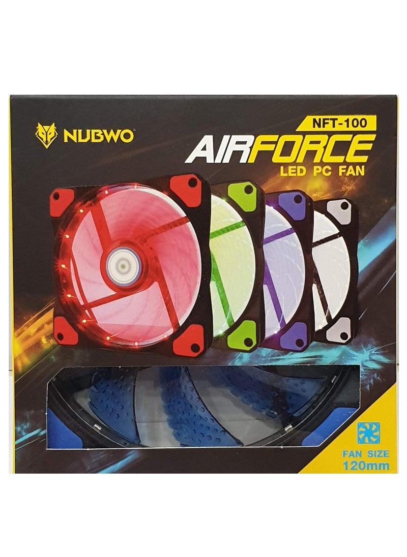 NUBWO - Airforce NFT-100 Cabinet Cooling Fan , 120MM - Image 1