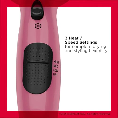 Revlon 1875W Lightweight Hair Dryer | For Easy Smooth Styling (Pink) - Image 5