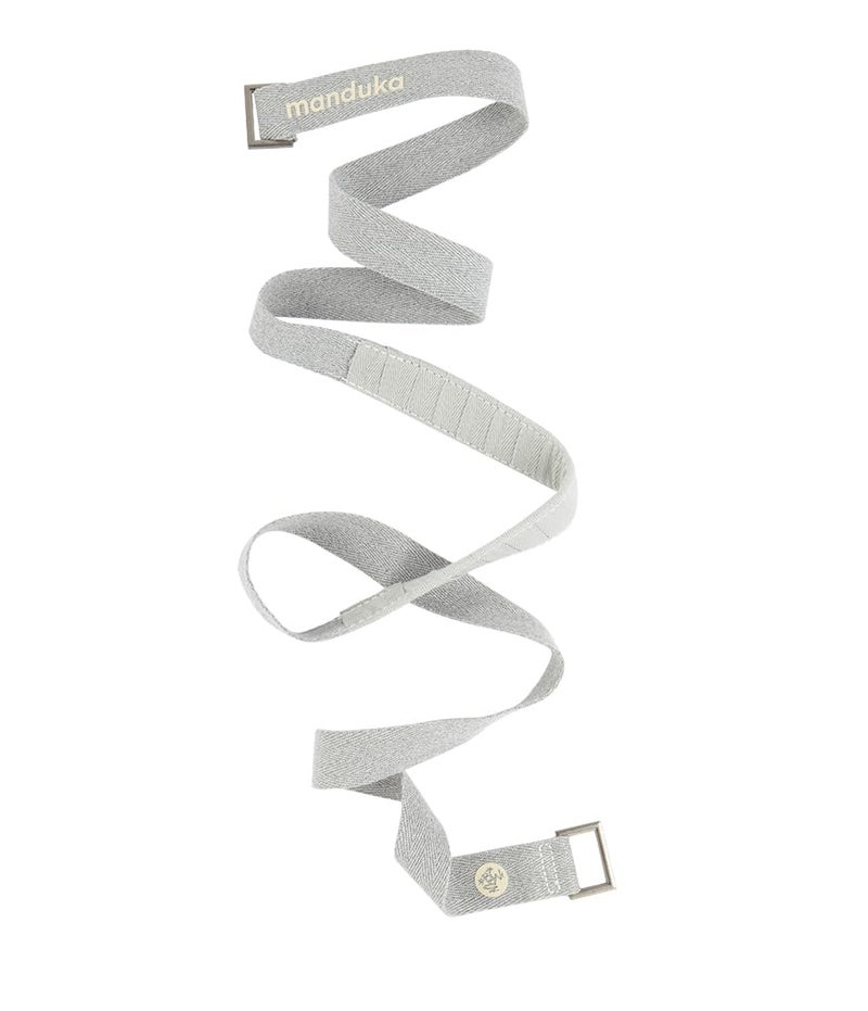 Manduka Manduka 242073Q00 Journey ON Commuter Yoga Mat Strap, Heather Grey and Bliss  - Image 1