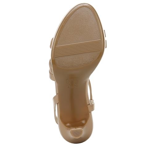 Naturalizer Womens Brenta Heeled Sandal Crème Brulee Beige 7.5 M - Image 4