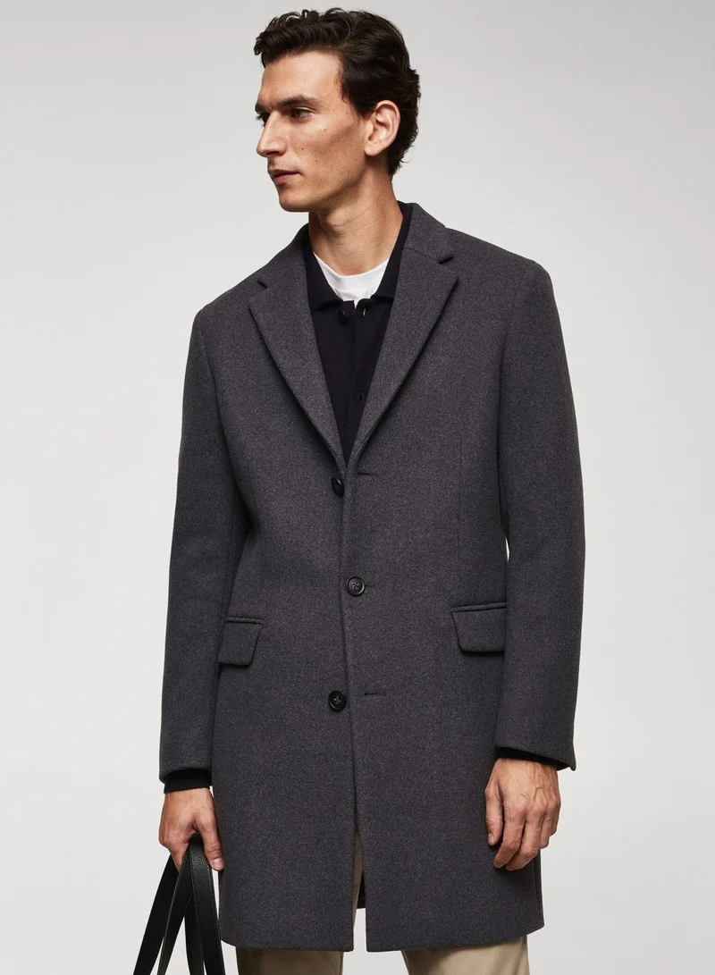 مانجو مان Essential Longline Coat