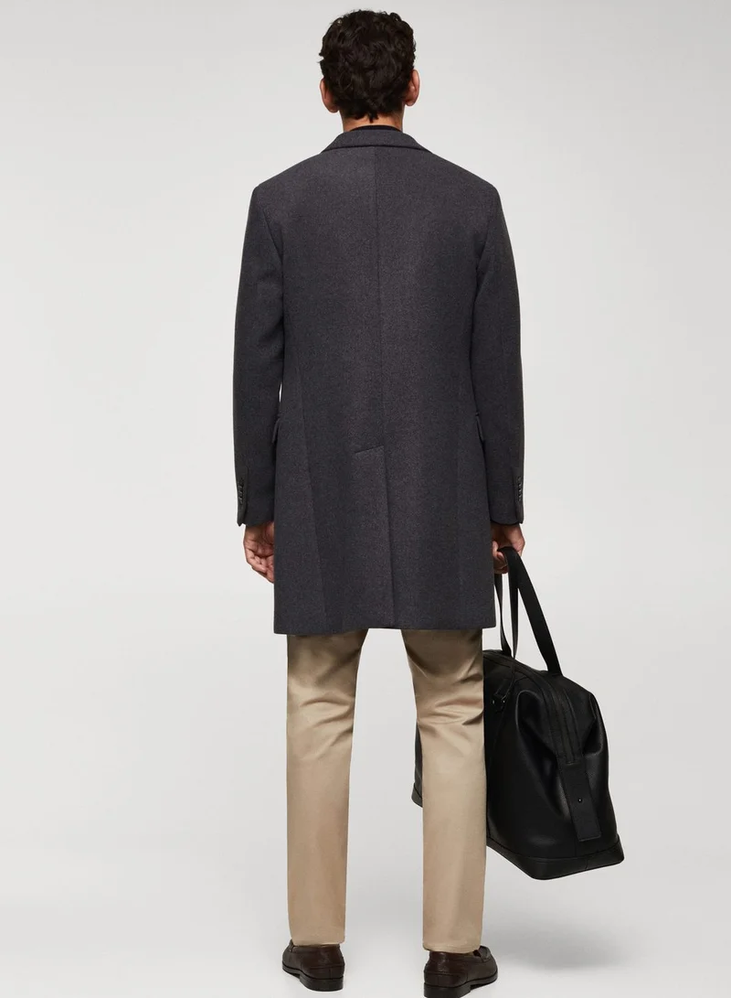 مانجو مان Essential Longline Coat