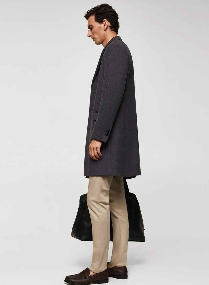 مانجو مان Essential Longline Coat