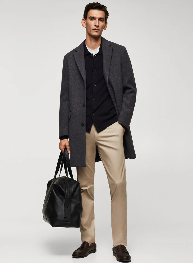 مانجو مان Essential Longline Coat