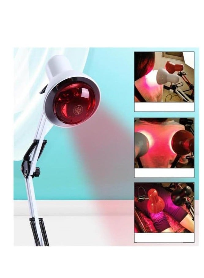 ليدفانس مصباح ليدفانس أحمر يعمل بالأشعة تحت الحمراء بقوة 250 واط E27، مصباح تدفئة، ضوء أحمر - Image 3