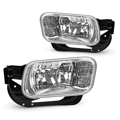 WEZEMLIGHT Fog Lights Assembly Replacement For 2009-2012 Dodge Ram 1500 2010-2018 Dodge Ram 2500 3500 Pickup Truck With H10 12V 42W Halogen Bulbs 1 pair - Image 2