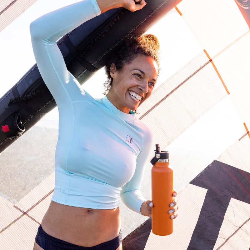 Hydro Flask Standard Flex Straw Cap Oat 24 Oz - Image 4