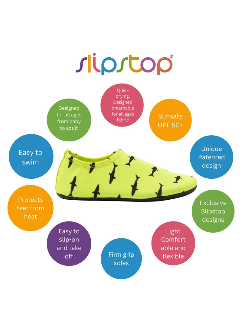 Slipstop Slipstop Kids Pack Non Slip Water and Beach Shoes Lightweight Quick Dry Swim Ready Footwear for Babies and Children