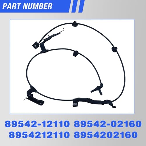 HHGKPVX ABS Wheel Speed Sensor Front Right Compatible with 2019-2023 Toyota Corolla Passenger Side # 89542-12110 89542-02160 - Image 3