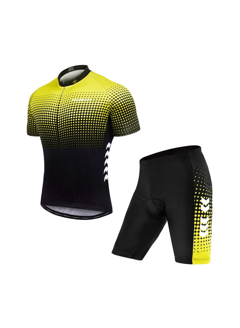 KUYING Outdoor Mountain Bike Road Bike Riding Suit Set 