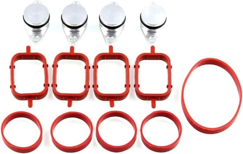 DEMULAX 4x 22mm Oil Swirl Flap Manifold Gasket for BMW - Image 1