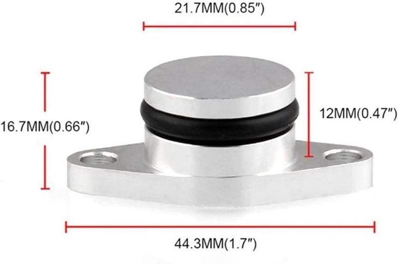 DEMULAX 4x 22mm Oil Swirl Flap Manifold Gasket for BMW - Image 3