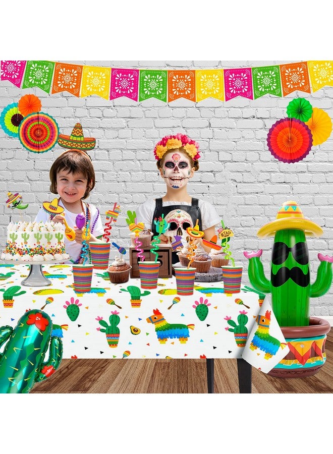 Upow 24PCS Mexican Fiesta Straws for Party Favors - Plastic Drinking Straws for Cinco De Mayo Party Supplies, Straws for Mexican Fiesta Taco Themed Party Straws for Kids Boys Girls Party Supplies - Image 5