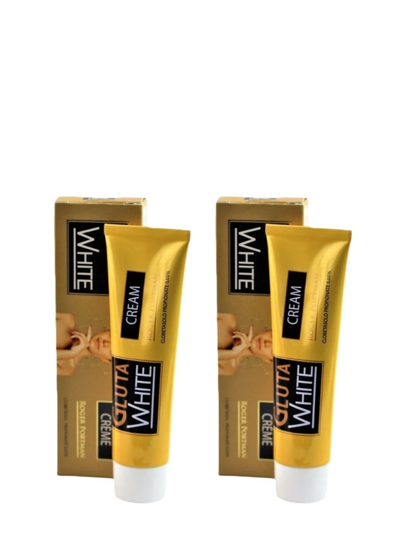 Gluta White 2-Piece Glutathione & Collagen Whitening Tube 50g