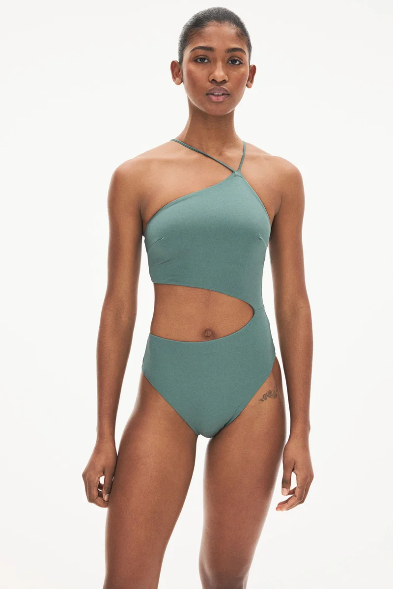 H&M High Leg Cut-out swimsuit