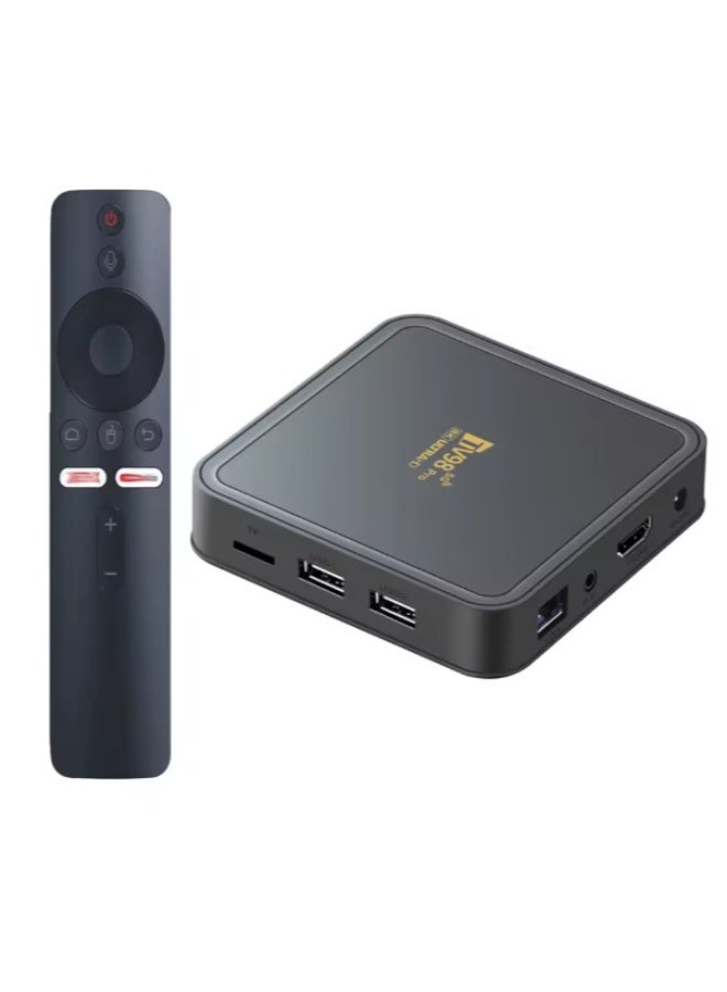 TV98 Android 14 Update SMART TV98 PRO 4K Android TV BOX Quad Core Processor Supports 8K Resolution Features ATV 5G WIFI & DDR4 - Image 1