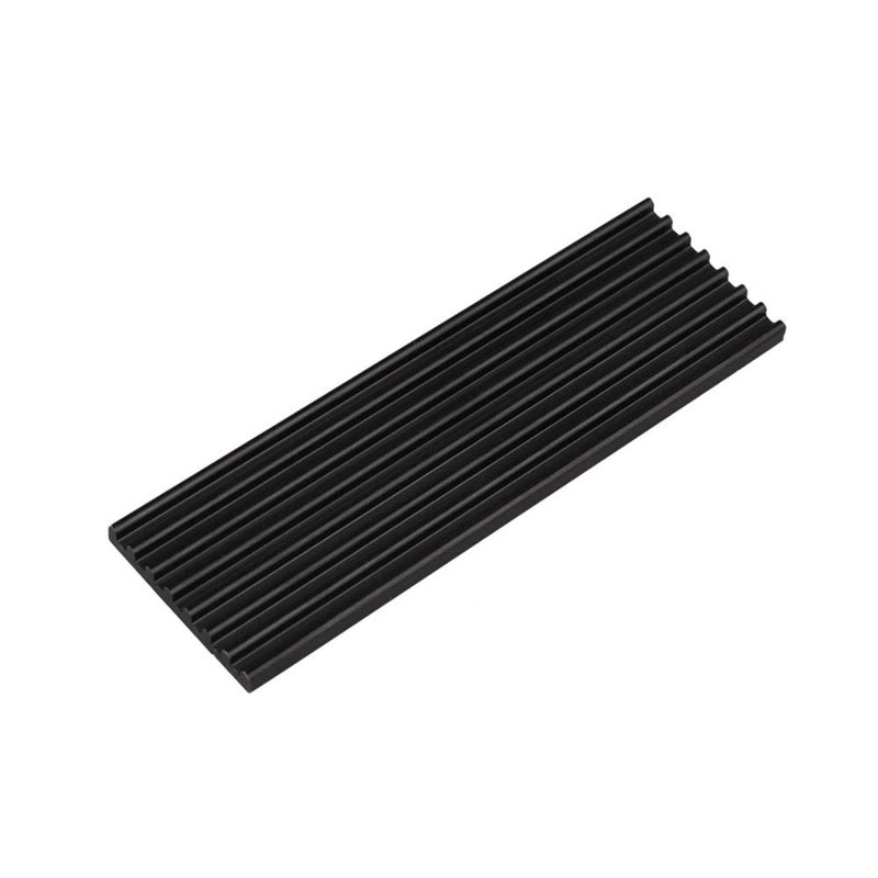 M 2 SSD Heatsink 2280 Cooling Aluminum Easy Installation Compact Lightweight Black - Image 2