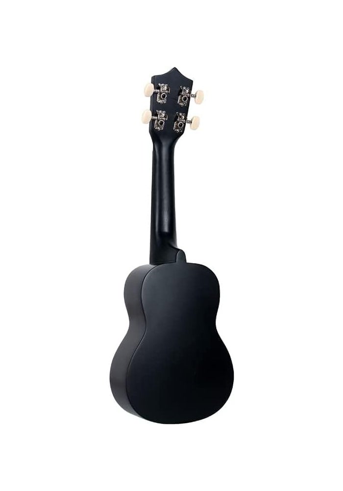 MegArya 21 Inch Carbon Fiber Ukulele - Black - Image 2