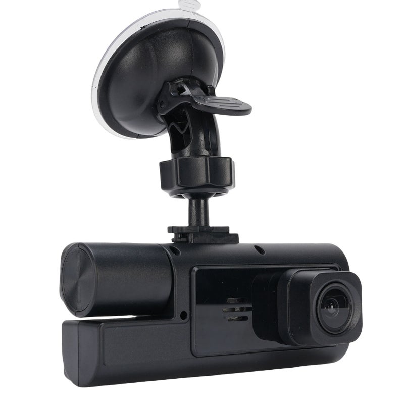 3 Channel Dash Cam 1080P HD 170° Wide Angle WiFi Front Rear Inside Car Driving Recorder DVR with 2 Inch LCD Screen Reversing Image - Image 4