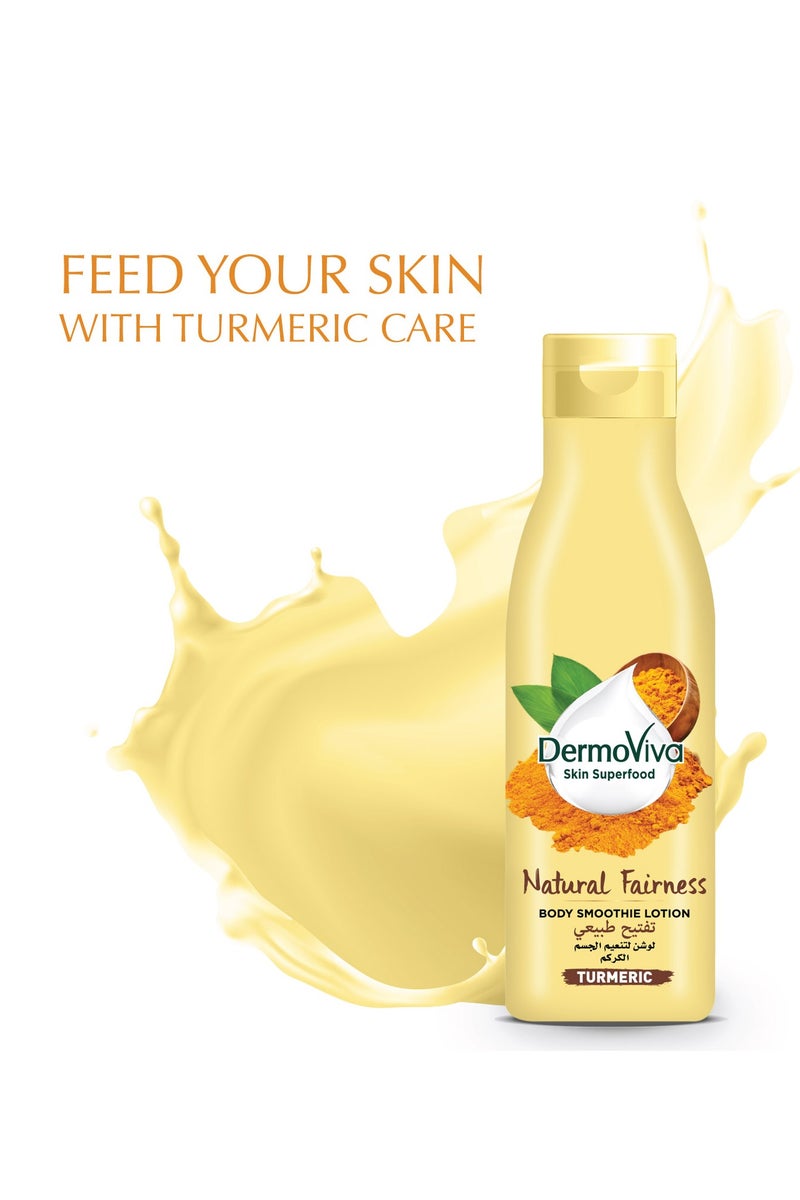 DermoViva Natural Fairness Body Smoothie Lotion 400ml - Image 2