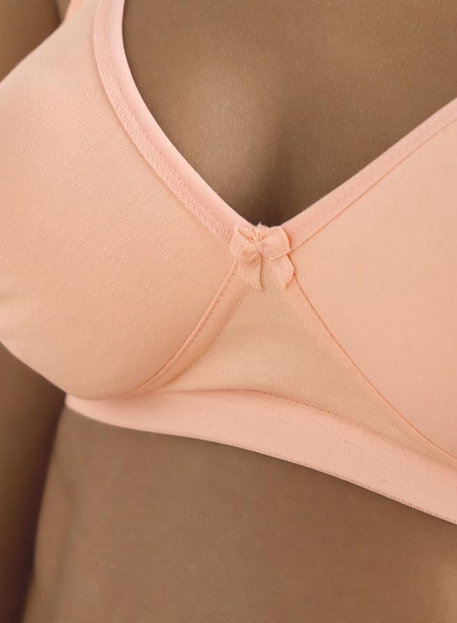 سبلاش فيڤ حمالة صدر بدون سلك أو حشوة بتفاصيل فيونكة - Image 4