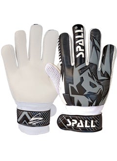 Spall Goalkeeper Goalie Football Soccer Gloves With Strong Grip Protection To Prevent Injuries For Training And Match Men And Women  - Image 1