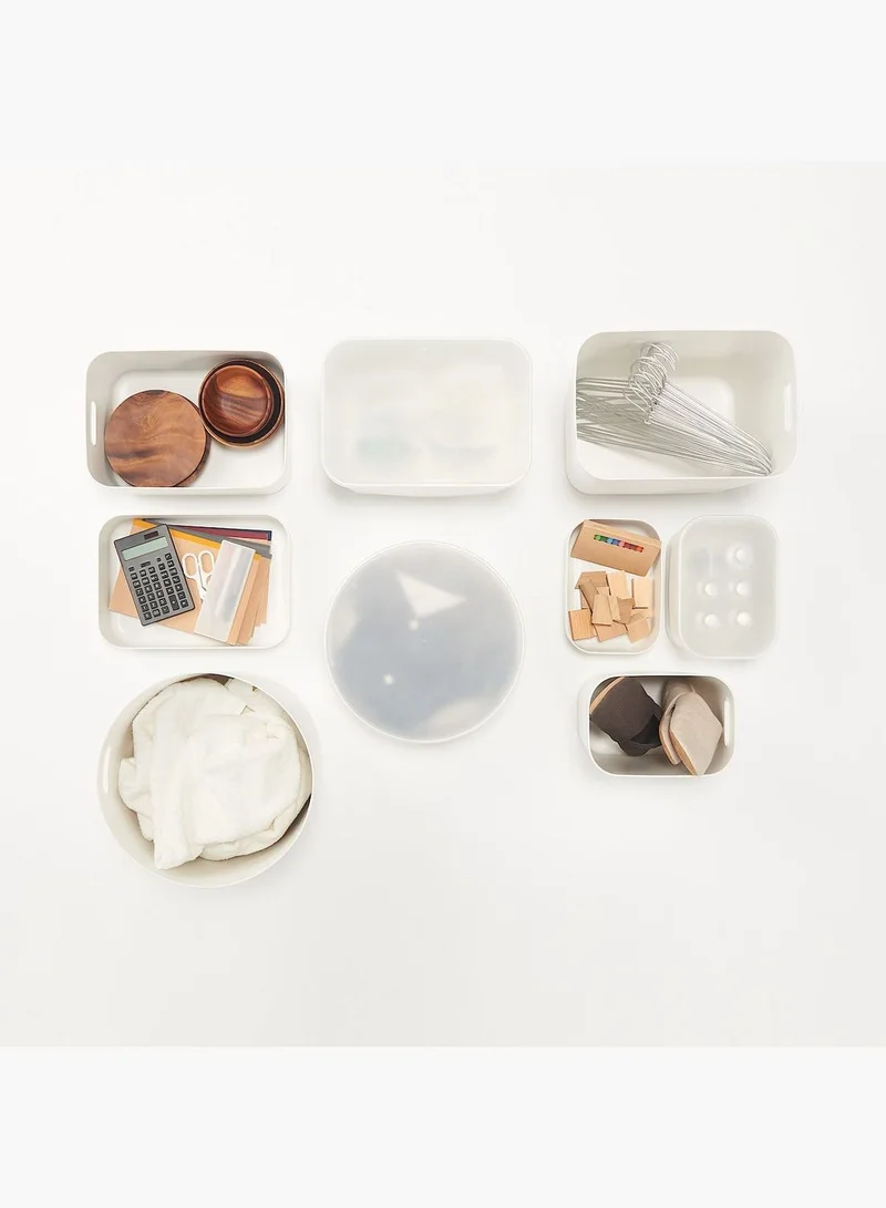MUJI Soft Polyethylene Case, W 25.5 x D 36 x H 8 cm, S