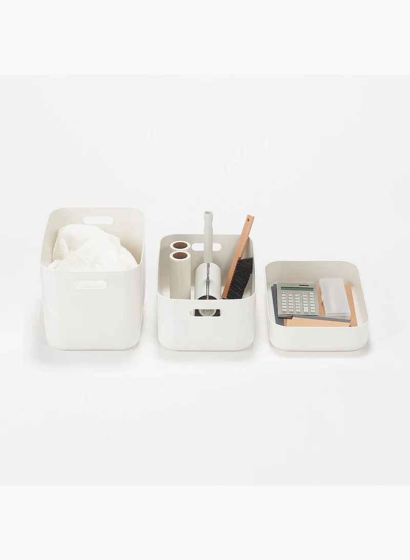 MUJI Soft Polyethylene Case, W 25.5 x D 36 x H 8 cm, S