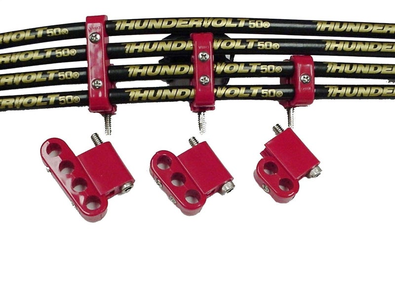 Taylor Cable 42503 Black Vertical Wire Loom Kit - Image 2