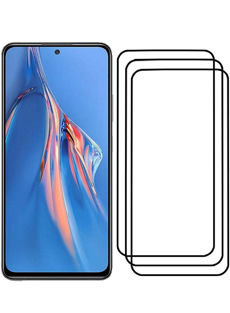 CATANES 3 Pack For Xiaomi Redmi Note 11E Pro Screen Protector Tempered Glass Full Glue Back - Image 2