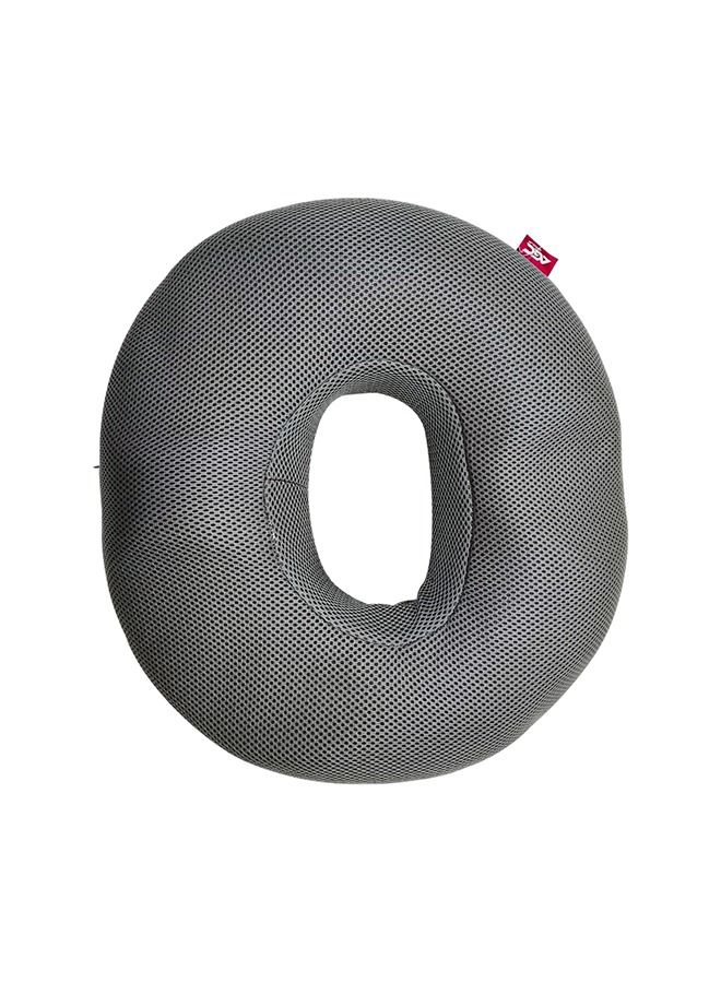 وسادة مقعد دونات تقويمية لتخفيف آلام عظم الذنب والبواسير وعرق النسا - وسادة إسفنجية ذكية للعصعص مع غطاء شبكي قابل للتهوية - لتخفيف الضغط على كرسي المكتب والسيارة والاستخدام المنزلي - Image 2