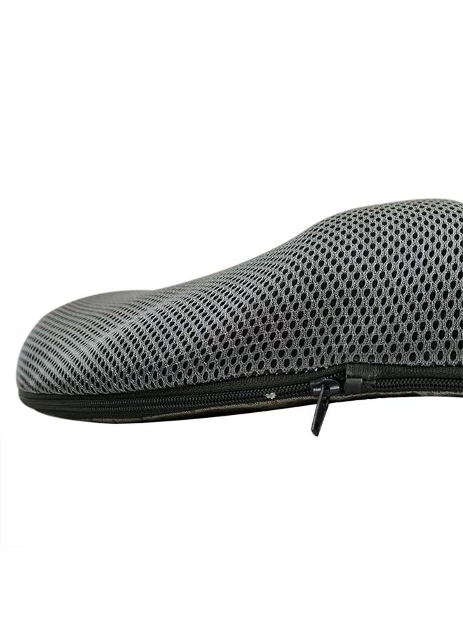 وسادة مقعد دونات تقويمية لتخفيف آلام عظم الذنب والبواسير وعرق النسا - وسادة إسفنجية ذكية للعصعص مع غطاء شبكي قابل للتهوية - لتخفيف الضغط على كرسي المكتب والسيارة والاستخدام المنزلي - Image 4