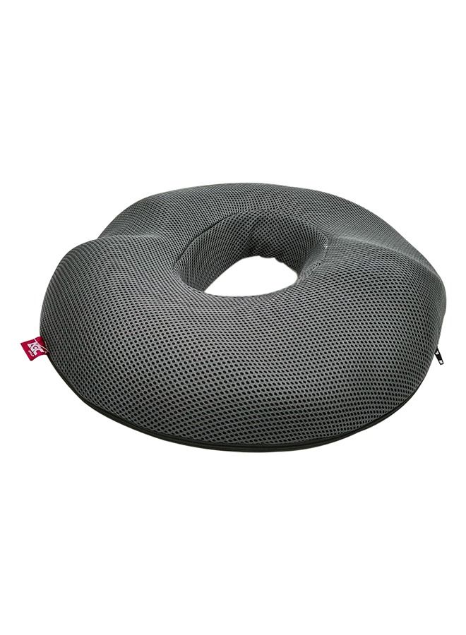 وسادة مقعد دونات تقويمية لتخفيف آلام عظم الذنب والبواسير وعرق النسا - وسادة إسفنجية ذكية للعصعص مع غطاء شبكي قابل للتهوية - لتخفيف الضغط على كرسي المكتب والسيارة والاستخدام المنزلي - Image 1