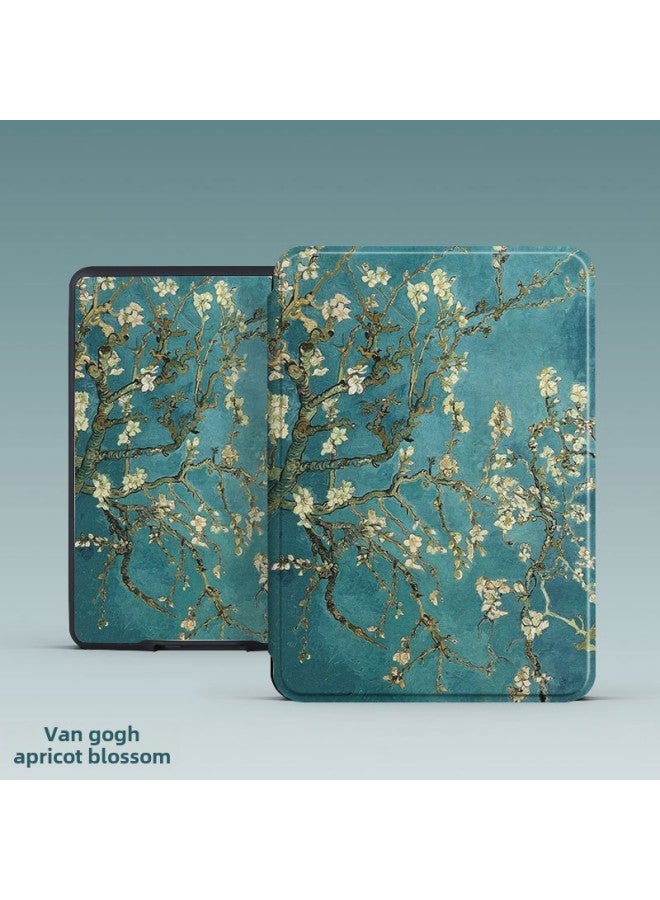 For Kindle Paperwhite5 Case 2022 Youth Edition E-book Case Wholesale-Color:Oil Painting Wheat Field-Applicable Model:kindle Paperwhite6