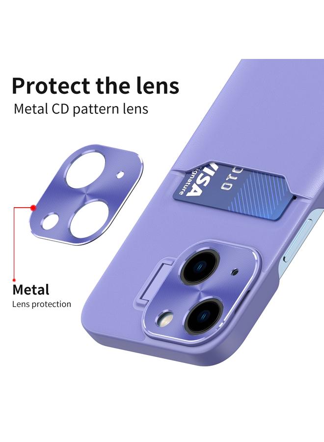 اس-توب جراب لهاتف iPhone 15 Plus مزود بحامل عدسات غير مرئية بلونين - Image 4