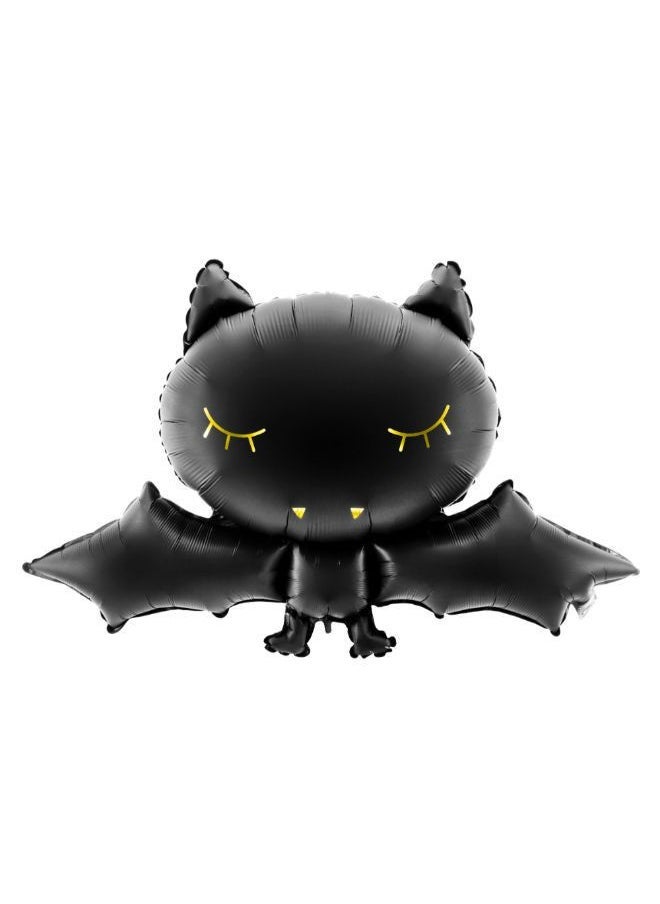 PartyDeco Foil Balloon Bat, 80x52cm - Image 1