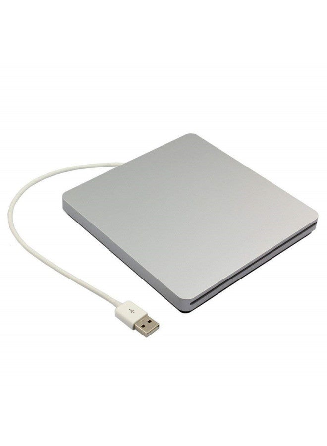 External USB3.0Blu-ray Burner Suction Type BD Blu-ray Burner External Mobile Disc Burner-Colour:Silver-Specification:Inhalation Type - Image 2