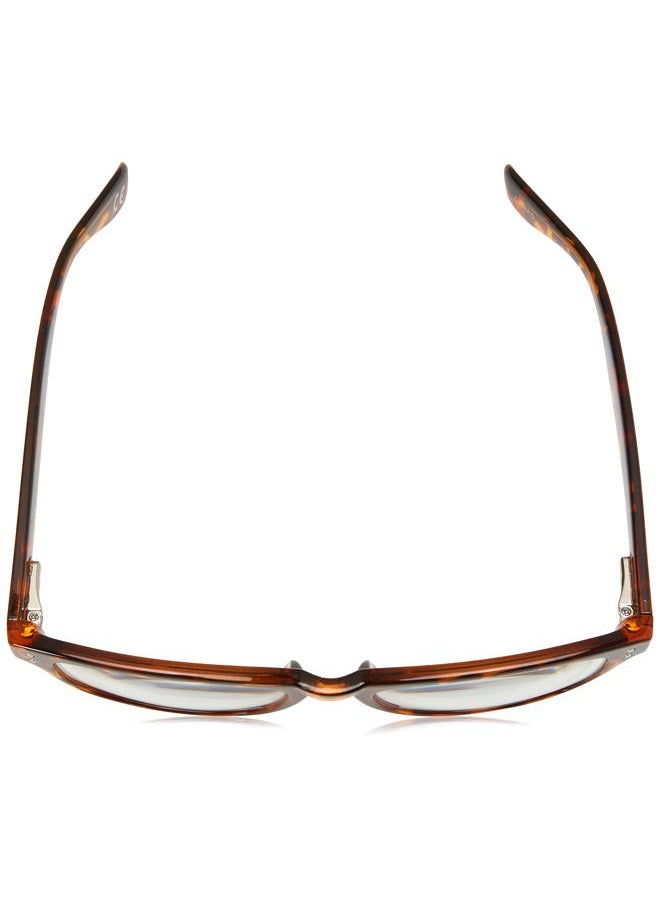 Foster Grant Conan Multifocus Rectangular Reading Glasses, Shiny Tortoise/Transparent, 54 mm - Image 4