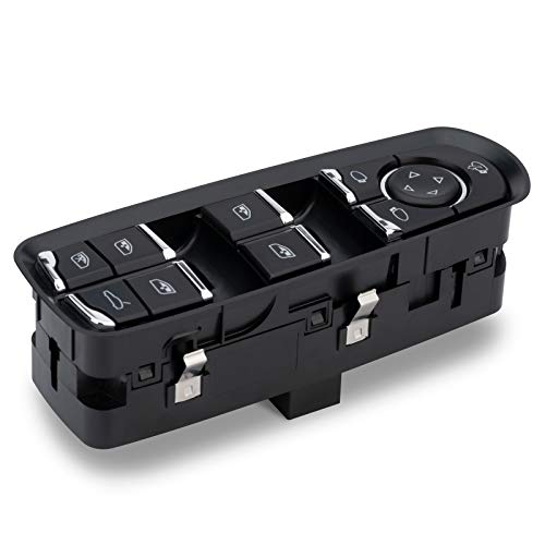 WEILEITE Front Driver Car Master Power Window Switch Panel Compatible With Porsche Cayenne 2011-2014 Porsche Panamera 2010-2015 Replaces 7PP959858RDML 7PP959858MDML - Image 1